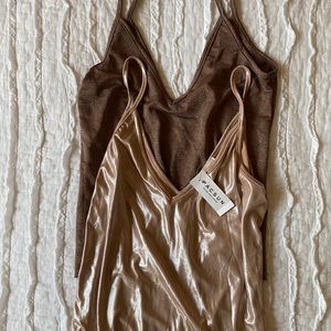 2 PACSUN L. A HEARTS TOPS X SMALL AND SMALL